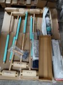 An UBER games croquet set, six person (sold as seen).