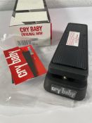 A boxed as new Dunlop Original Cry Baby Wah GCB95.