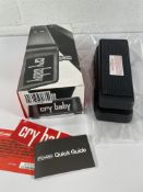 A boxed as new Dunlop Original Cry Baby Wah GCB95.