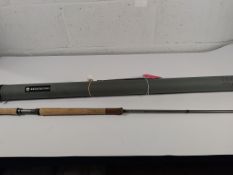 A pre-owned Remington Claymore Spey No.6 line 12'6'' two piece rod.