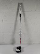 An as new Odyssey Ai-ONE milled seven t short slant pistol golf putter R/H.