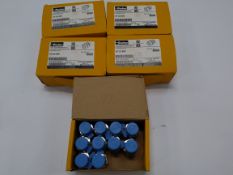 Five as new boxes of Parker Hafflin tube pipe fittings M15M1SC8L-316-LO AF-22-006. Pack size 10 per