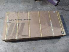 A boxed as new Decocn electric folding treadmill (Tj4510-01).