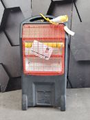 An as new Rhino TQ3 electric infared cabinet heater, no box.