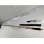 An as new Pegasus 3/4 jointed ash snooker cue.