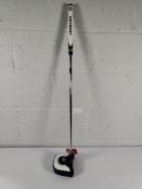 An as new Odyssey Ai-ONE Milled seven T Short Slant Pistol golf putter R/H.