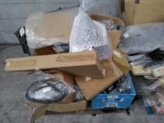 A large quantity of auto parts and related.