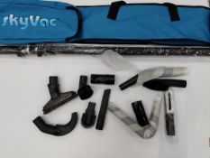 A SkyVac Carbon Fibre 7M High Reach Kit Pack.