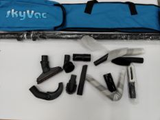 A SkyVac Carbon Fibre 7M High Reach Kit Pack.