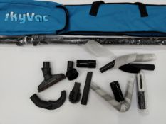 A SkyVac Carbon Fibre 7M High Reach Kit Pack.