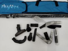 A SkyVac Carbon Fibre 7M High Reach Kit Pack.