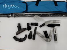 A SkyVac Carbon Fibre 7M High Reach Kit Pack.