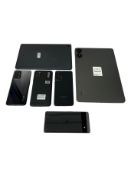 Assorted pre-owned Android tablets & smartphones (Google Account locked, sold as is, for parts only)