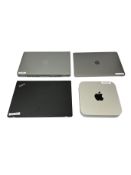 Assorted Laptops & a Mac Mini sold for parts (All items may be iCloud locked/remote management locke