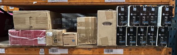 Assorted printer cartridges and related items (All items sold as is).