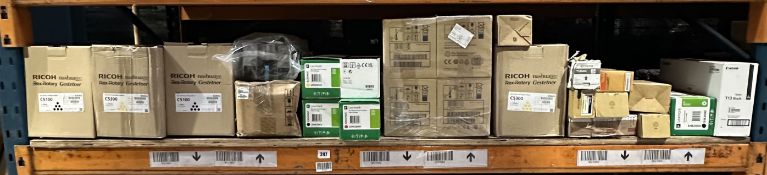 Assorted printer cartridges and related items (All items sold as is).