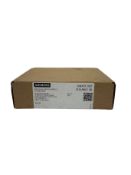 As new Siemens SCALANCE XB008 Unmanaged Industrial Ethernet Switch (P/N: 6GK5008-0BA10-1AB2).
