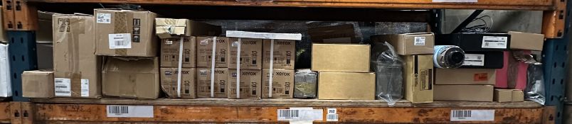 Assorted printer cartridges and related items (All items sold as is).