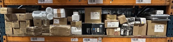 Assorted printer cartridges and related items (All items sold as is).