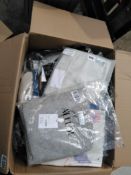 Twenty Nine items of as new clothing and related items to include Jeans, Jumpers, Trousers, Shoes, T
