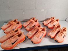 Six pairs of pre-owned Nike Zoom X running trainers (2 x UK10.5 and 4 x UK10).