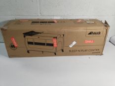 An as new Hauck Sleep-n-Play centre, item no. 600665, Nordic grey.