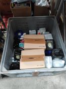 Assorted liquids and related items to include mould and mildew remover, disinfectant, stainless stee