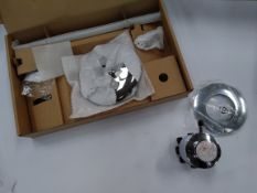 As new Aqualisa Dream DRM001CFC thermostatic mixer shower with 105mm harmony head.