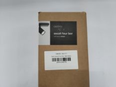 As new Astro Ascoli Four Bar Light, Matt Black, 4 x 6w Max GU10 LED, H130mm, W900mm, D.60mm (1286084