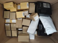 A quantity of Panasonic products/parts to include fixation cover assemblys, driving shaft assembly a