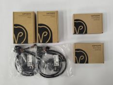 As new Samsara mixed lot, to include 2x Front-Facing AI Dash Cam, (CM33), 2x Vehicle Gateway, (VG55-