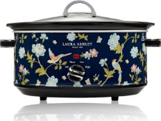 Two Laura Ashley 6.5ltr Slow Cookers VQ-SLWC6L-LAEN (stock image).