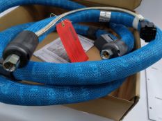 As new Nordsen blue hose series II, 15/16 x 12ft. 240V, 376W 113756.