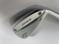 An as new Callaway Apex Utility Iron, RH, MMT UT 80S shaft.