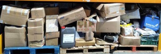 Three pallets of assorted commercial, industrial and related goods.