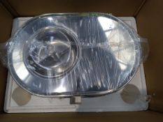 A Musso L1 ice cream machine (box unsealed, UK adapter required).