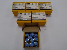 Six as new boxes of Parker Hafflin tube pipe fittings M15M1SC6L-316-LO AF-22-005. Pack size 10 per b