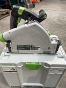A pre-owned Festool TS 55-FEBQ Plus Plunge Saw.