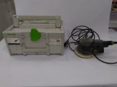 Preowned Festool ETS EC 150-5 EQ Plus 240v electric sander.