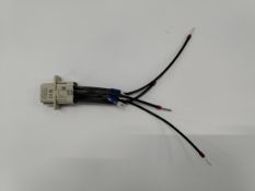 Fifty as new Harting Han Q inserts with cables (A5E47830992).
