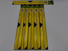 Six as new C.K. 32mm x 400mm wood drill bits T2942-32400 high carbon steel.