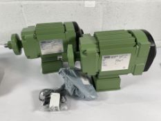 Two Himmel K62-S/2 three phase induction motors.