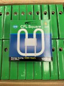 Nineteen boxed as new Bell 16w Square Lamp - 4 Pin, 1050lm, white GR10q.