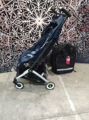 A pre-owned Cybex Libelle stroller with travel case.