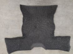 As new David chainmail small size top 9mm ring diameter, 34 inch chest, length 27 inches.