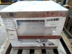 An as new Candy, model CP 6E51LW-80, compact table top/free standing dishwasher, 6 place settings 50