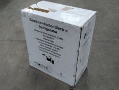 As new KingChii - 33L Thermoelectric Cigar Humidor Storage Cabinet (XJG-33C), box unopened (stock im