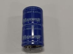One hundred and ten as new Maxwell BCAP0360 P270 S18 ultra capacitor. L2 CA13B02.
