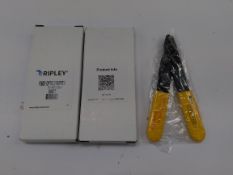Ten as new Ripley fiber optic strippers FO-103-T-250-J 80677.