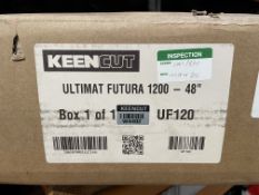 A boxed as new Keencut Ultimat Futura 1200 Mount Cutter 48